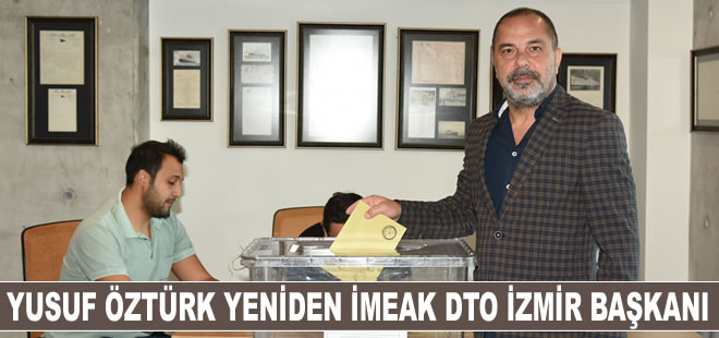 İMEAK Deniz Ticaret Odası İzmir Şubesi Başkanlığı’na Yeniden Yusuf Öztürk Seçildi