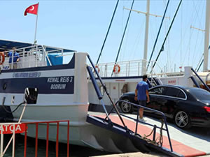 Bodrum-Datça feribot seferi ile 68 bin yolcu taşındı