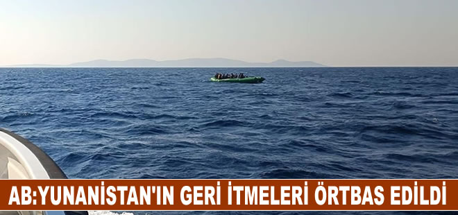 AB'nin yolsuzlukla mücadele ofisine göre Frontex, Yunanistan'ın geri itmelerini örtbas etti