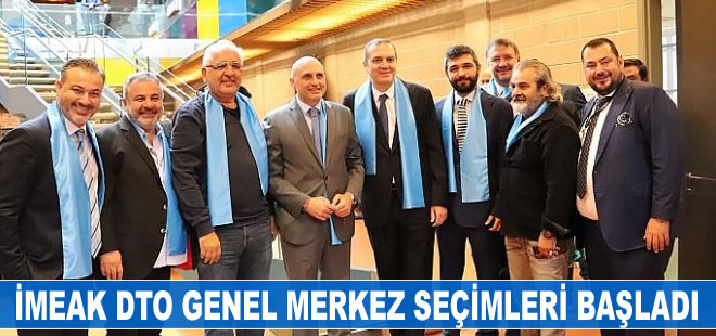 İMEAK Deniz Ticaret Odası (DTO) Genel Merkezi seçimleri başladı