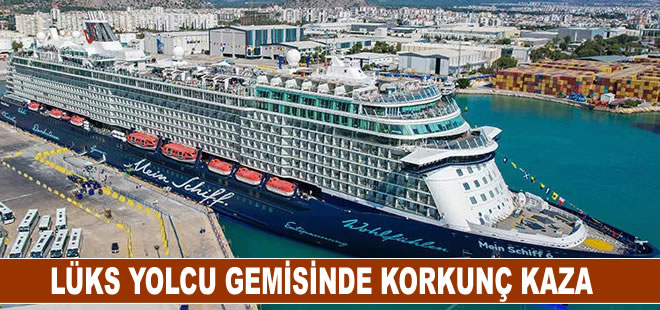 Lüks yolcu gemisinde korkunç olay: 10'uncu kattan düşerek öldü