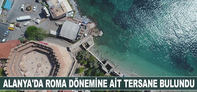 Alanya Kalesi önündeki su altı kazılarında Roma dönemine ait tersane bulundu