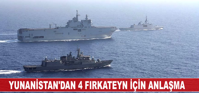 Yunanistan, Almanya ile 4 fırkateyn için anlaşma yapacak