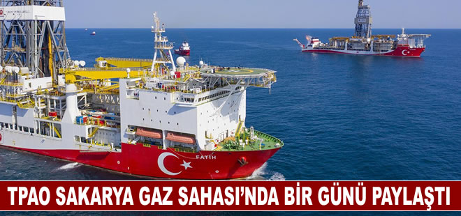 TPAO'dan Karadeniz gazı paylaşımı: Sakarya Gaz Sahası’nda bir gün