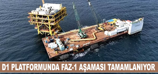 Türkiye'nin ilk doğal gaz depolama tesisinin Faz-1 aşamasında sona doğru