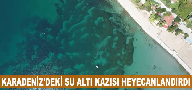 Karadeniz'deki ilk bilimsel su altı kazısında elde edilen bilgiler heyecanlandırdı