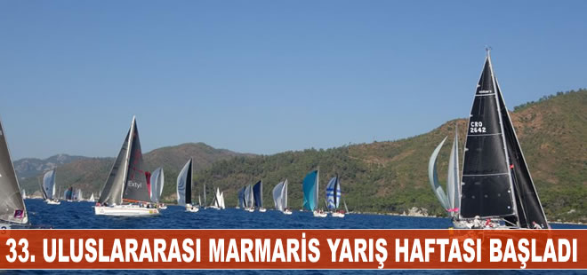 33. Uluslararası Marmaris Yarış Haftası başladı