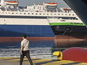 Yunanistan'da deniz yolları çalışanları grevde