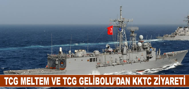 TCG Meltem ve TCG Gelibolu KKTC’de liman ziyareti yapacak