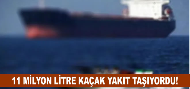 İran'da 11 milyon litre kaçak yakıt taşıyan gemiye el konuldu