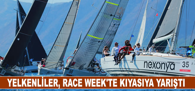 Yelkenliler, Marmaris International Race Week'te kıyasıya yarıştı