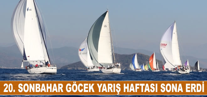 20. Sonbahar Göcek Yarış Haftası sona erdi