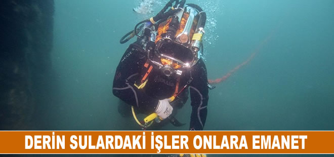 Derin sulardaki işler sanayi dalgıçlarına emanet