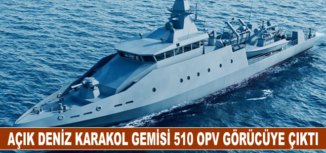 Ares ve ADSB’nin ortak çalışması 510 OPV görücüye çıktı