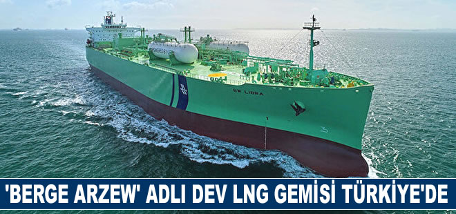 Dev LNG gemisi Türkiye'ye ulaştı: Nakil işlemi başladı