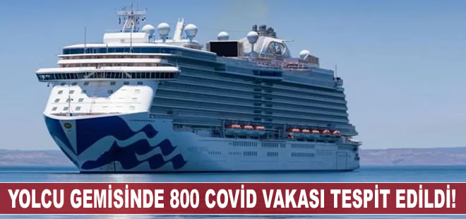 8﻿00 Covid vakası tespit edilen yolcu gemisi Sydney'e demirledi