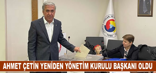 İMEAK Deniz Ticaret Odası (DTO) Antalya Şubesi Yönetim Kurulu Başkanı Yeniden Ahmet Çetin