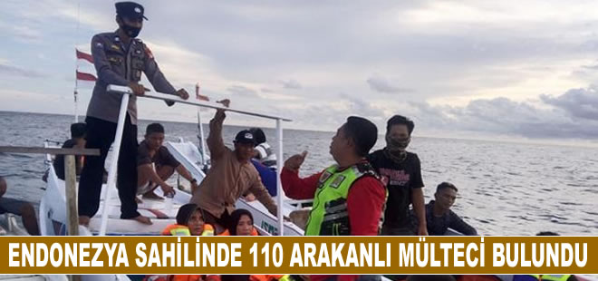 Endonezya sahilinde 110 Arakanlı Müslüman mülteci bulundu