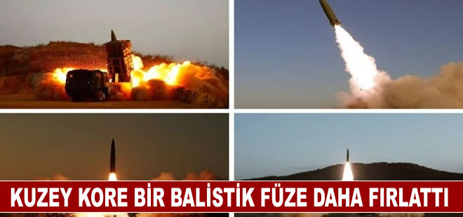 Kuzey Kore bir balistik füze daha fırlattı