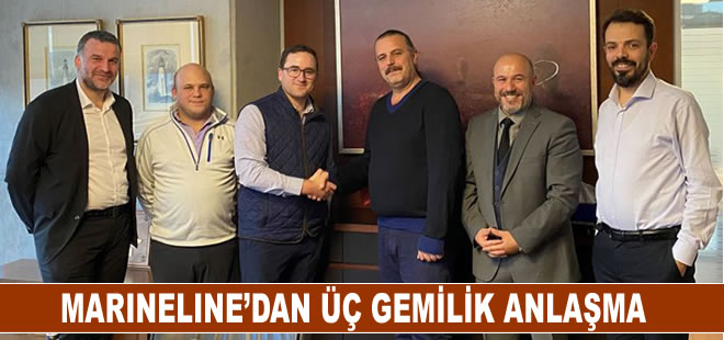 Marineline’dan üç gemilik anlaşma