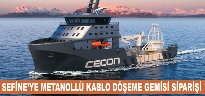 Sefine Tersanesi’ne öncü metanol yakıtlı kablo montaj gemisi siparişi