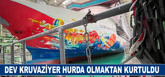 Dünyanın en büyük kruvaziyerini satın alan Disney, gemiyi hurdalığa gitmekten kurtardı