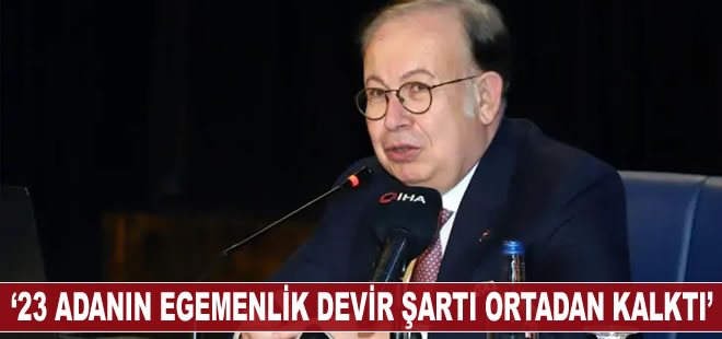 Doç. Dr. Cihat Yaycı: "Yunanistan'a devredilen 23 adanın egemenlik devir şartı ortadan kalktı"