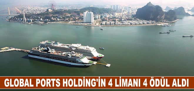 Global Ports Holding'in 4 limanı 4 ödülün sahibi oldu