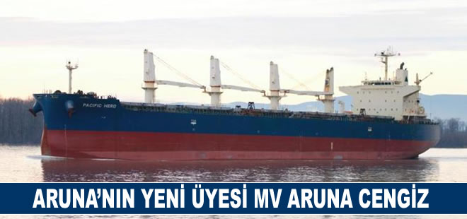 Aruna’nın yeni üyesi MV Aruna Cengiz