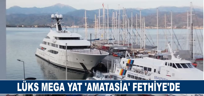 Lüks Mega Yat “Amatasia” Fethiye'de