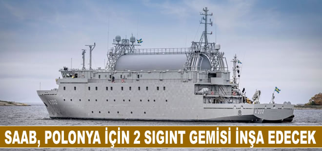 SAAB, Polonya için 2 adet SIGINT gemisi inşa edecek