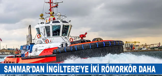 Sanmar, İngiltere’ye iki römorkör daha teslim etti