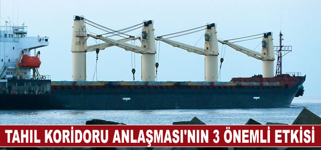 Tahıl Koridoru Anlaşması'nın 3 önemli etkisi