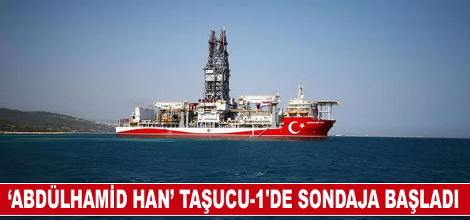 Abdülhamid Han gemisi Taşucu-1'de sondaja başladı