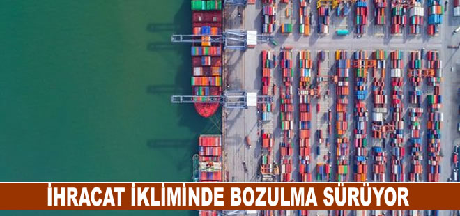 Türkiye İmalat Sektörü İhracat İklimi Endeksi Kasım'da da bozulmaya işaret etti