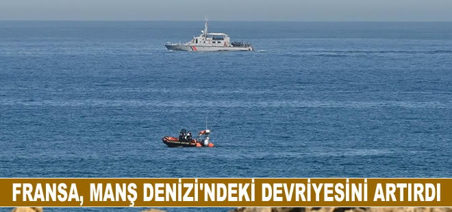 Fransa'dan göçmenlere karşı tedbir: Manş Denizi'ndeki devriyesini artırdı