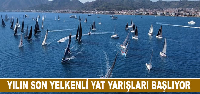 Marmaris'te Burhanettin Tekdağ Yat yarışları Yıl Sonu Kupası başlıyor