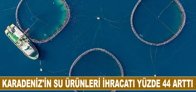 Karadeniz'in su ürünleri ihracatı 11 ayda yüzde 44 arttı