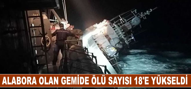 Tayland'da alabora olan donanma gemisinde ölü sayısı 18'e yükseldi