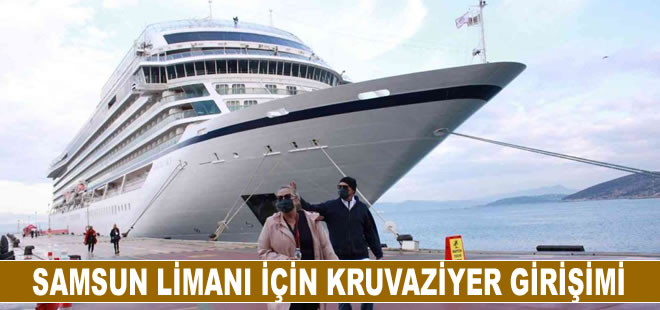 Samsun Limanı'na Kruvaziyer gemilerinin yanaşabilmesi için görüşmeler yapılıyor