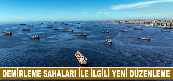 Denizcilik Genel Müdürlüğü'nden İstanbul Boğazı'nda bulunan demir yerleri ile ilgili yeni uygulama