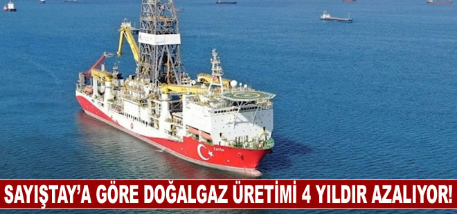 TPAO’nun doğalgaz üretiminin 4 yıldan bu yana aralıksız olarak azaldığı ortaya çıktı