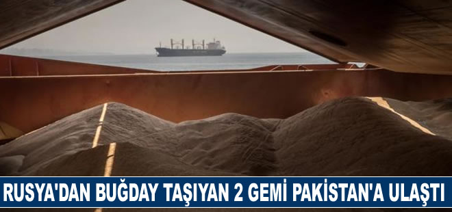 Rusya'dan 300 bin ton buğday taşıyan 2 gemi Pakistan'a ulaştı