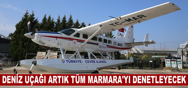 Kocaeli'nin deniz uçağı artık tüm Marmara'yı denetleyecek