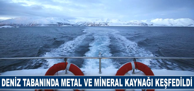 Petrol zengini Norveç, deniz tabanında önemli miktarda metal ve mineral kaynağı keşfetti