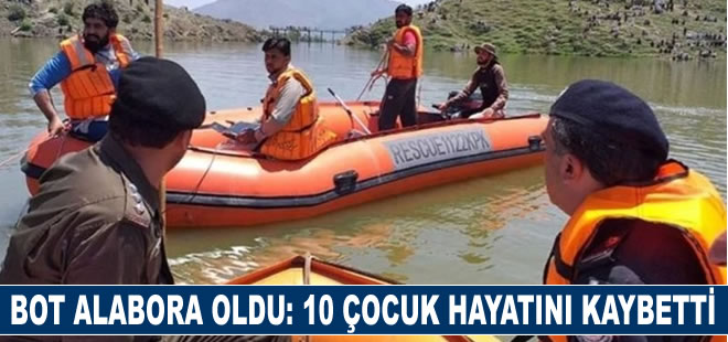 Pakistan'da bot alabora oldu: 10 çocuk hayatını kaybetti