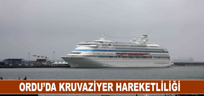 Ordu’da kruvaziyer hareketliliği