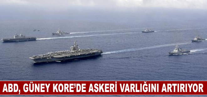 ABD stratejik askeri varlıklarını Güney Kore'ye daha fazla konuşlandıracak