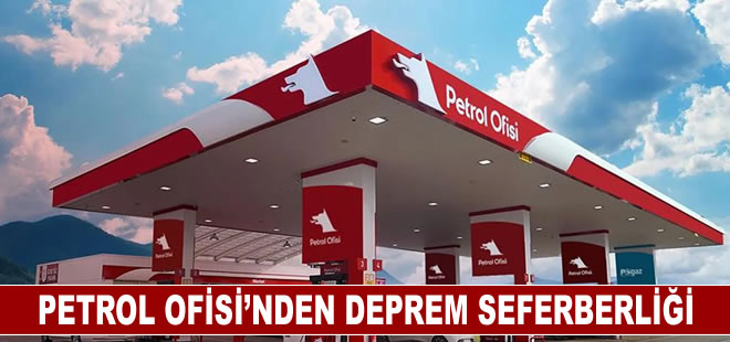 Petrol Ofisi’nden deprem seferberliği