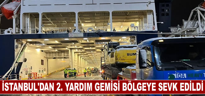 Vali Yerlikaya'dan İstanbul'dan giden 2. yardım gemisine ilişkin açıklama